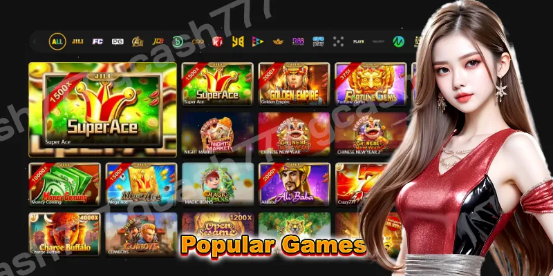 Slot and Fishing Games at Gbet777